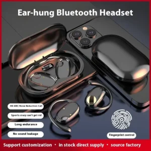 SW-0511 Wireless Bluetooth Earphones Earbuds Touch Light Air Conduction High quality Fitness Driving office Headset With Mic