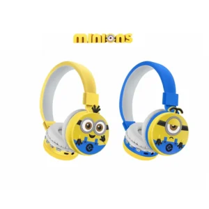 New Minions Wireless Headphones Movie Despicable Me Bluetooth Headset Stereo Music Gaming Headsets Sports Game Headset Kids Gift
