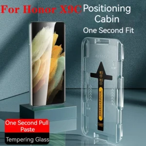 X9C Dust-Free Cabin Tempering Glass For Honor X9C Screen Protector HonorX9C Curved Full Coverage Film Second Pasting