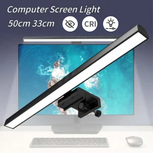 33cm 50cm Bar LED Desk Lamp USB PC Computer Monitor Screen Light Dimmable 3 Colors Hanging Table Lamp for Reading Study Work