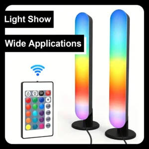 Smart Led Strip Lights With Remote Control Music Rgb Desk Lamp With Remote Light Night Home Decor Living Room For Gaming TV