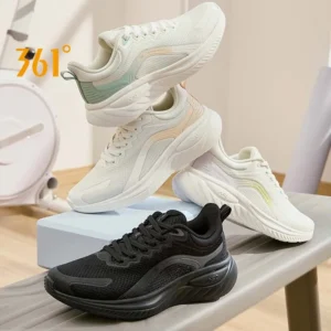 361 Degrees SoftFlow 3.0 Women's Running Sports Shoes Shock Absorption Rebound All-match Comfortable Sneakers Female 682412242
