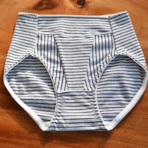 5 Pack Women High Waist Cotton Panties Soft Comfortable Briefs