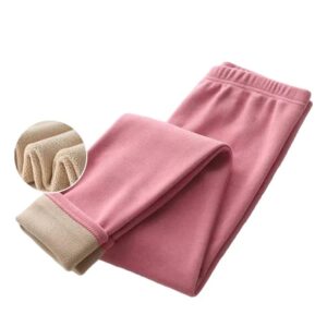 Women’s Winter Thermal Fleece Leggings – Thick Elastic Warm Underwear Pants